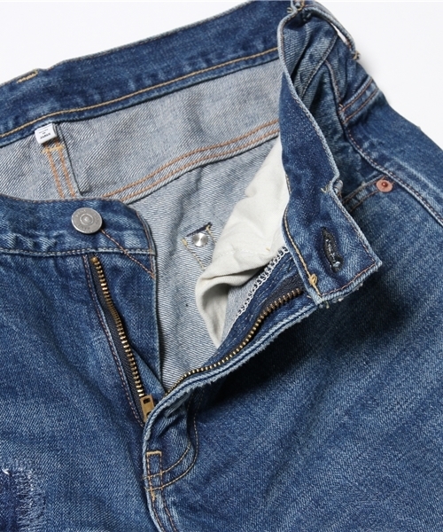 HBNS（ハバノス）の「◇HBNS / ハバノス ユーズドアンクルデニムパンツ（デニムパンツ・メンズ・ブルー系その他・SMALL/MEDIUM）」の10枚目の写真