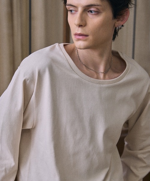Parts Lab.(パーツラボ)の「【Parts Lab.】Heavy Weight Long Sleeve Tee / ヘビーウエイトロンT(Tシャツ/カットソー・メンズ・グレー/ホワイト/ブラック・M/S/L)」の6枚目の写真