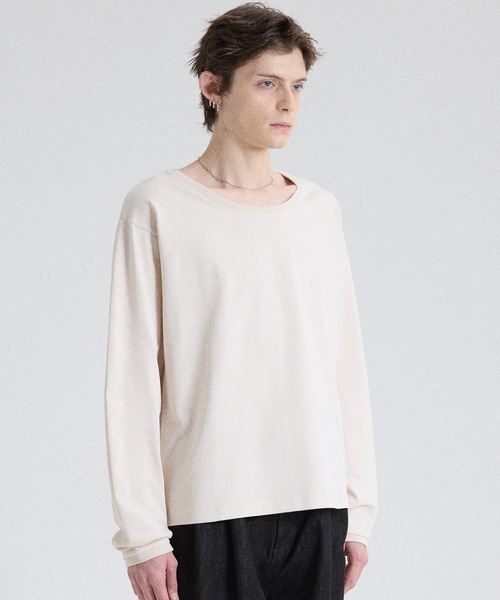 Parts Lab.(パーツラボ)の「【Parts Lab.】Heavy Weight Long Sleeve Tee / ヘビーウエイトロンT(Tシャツ/カットソー・メンズ・グレー/ホワイト/ブラック・M/S/L)」の22枚目の写真