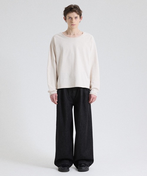 Parts Lab.(パーツラボ)の「【Parts Lab.】Heavy Weight Long Sleeve Tee / ヘビーウエイトロンT(Tシャツ/カットソー・メンズ・グレー/ホワイト/ブラック・M/S/L)」の18枚目の写真