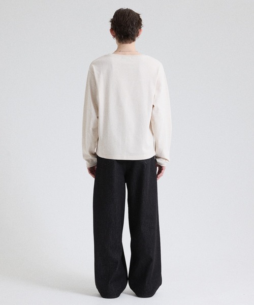 Parts Lab.(パーツラボ)の「【Parts Lab.】Heavy Weight Long Sleeve Tee / ヘビーウエイトロンT(Tシャツ/カットソー・メンズ・グレー/ホワイト/ブラック・M/S/L)」の20枚目の写真