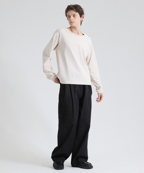 Parts Lab.(パーツラボ)の「【Parts Lab.】Heavy Weight Long Sleeve Tee / ヘビーウエイトロンT(Tシャツ/カットソー・メンズ・グレー/ホワイト/ブラック・M/S/L)」の11枚目の写真
