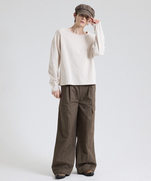 Parts Lab.(パーツラボ)の「【Parts Lab.】Heavy Weight Long Sleeve Tee / ヘビーウエイトロンT(Tシャツ/カットソー・メンズ・グレー/ホワイト/ブラック・M/S/L)」の13枚目の写真