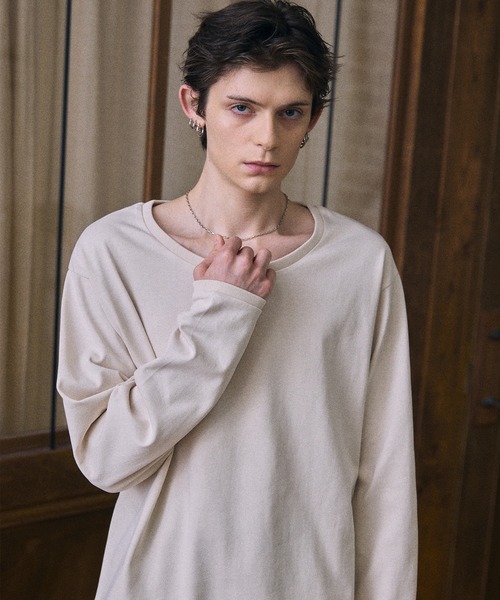 Parts Lab.(パーツラボ)の「【Parts Lab.】Heavy Weight Long Sleeve Tee / ヘビーウエイトロンT(Tシャツ/カットソー・メンズ・グレー/ホワイト/ブラック・M/S/L)」の8枚目の写真