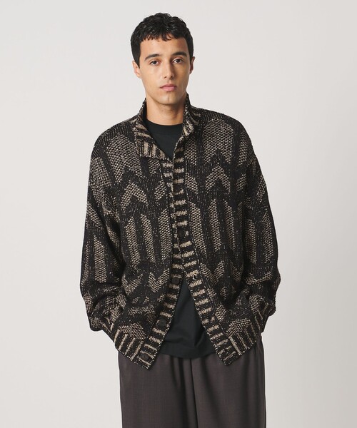 LOEFF(ロエフ)の「<LOEFF> MURAL ジャガード カーディガン UNISEX(カーディガン/ボレロ・レディース・ベージュ・0/2)」の5枚目の写真