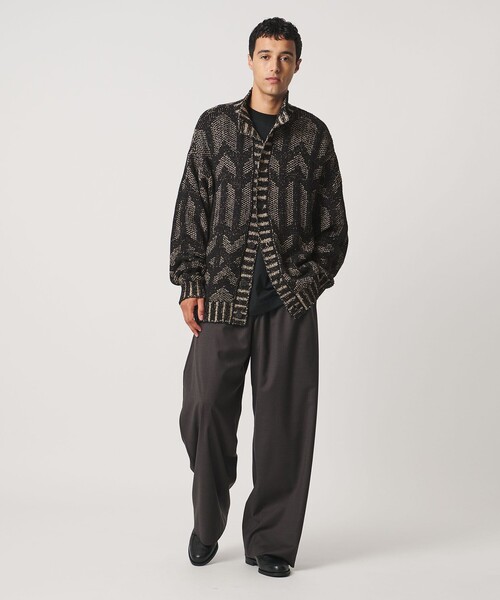 LOEFF(ロエフ)の「<LOEFF> MURAL ジャガード カーディガン UNISEX(カーディガン/ボレロ・レディース・ベージュ・0/2)」の6枚目の写真