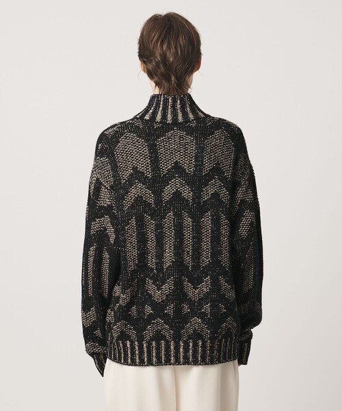 LOEFF(ロエフ)の「<LOEFF> MURAL ジャガード カーディガン UNISEX(カーディガン/ボレロ・レディース・ベージュ・0/2)」の11枚目の写真