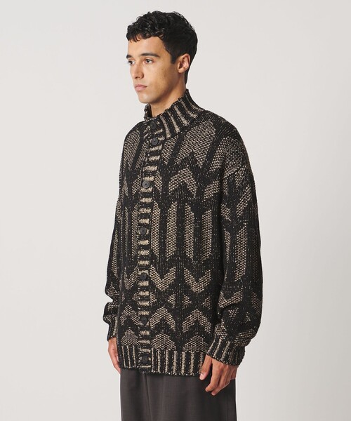 LOEFF(ロエフ)の「<LOEFF> MURAL ジャガード カーディガン UNISEX(カーディガン/ボレロ・レディース・ベージュ・0/2)」の13枚目の写真