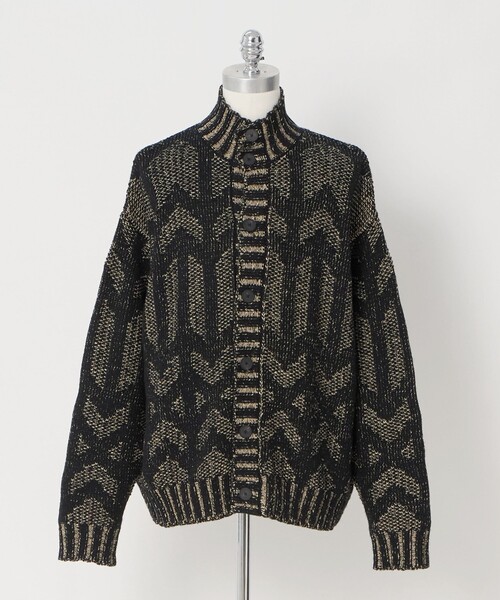 LOEFF(ロエフ)の「<LOEFF> MURAL ジャガード カーディガン UNISEX(カーディガン/ボレロ・レディース・ベージュ・0/2)」の16枚目の写真