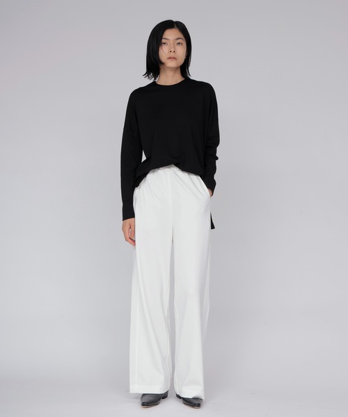 DRESSLAVE(ドレスレイブ)の「【CAMEALICO/カメアリコ】-B-(リラックスワイドパンツ)(その他パンツ・レディース・ホワイト/ブラック・38)」の18枚目の写真
