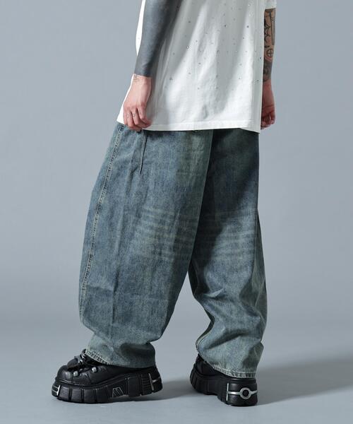B'2nd(ビーセカンド)の「MAVYTH/メヴィス/3D CURVED BAGGY DENIM PANTS(デニムパンツ・メンズ・その他4・M/L/XL)」の12枚目の写真