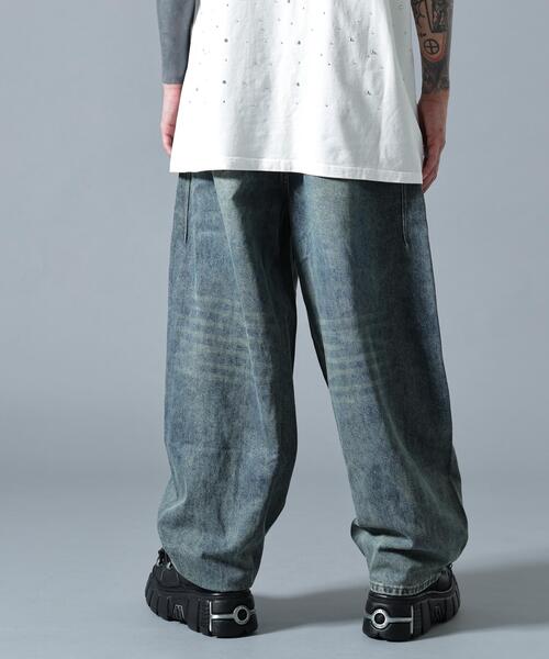 B'2nd(ビーセカンド)の「MAVYTH/メヴィス/3D CURVED BAGGY DENIM PANTS(デニムパンツ・メンズ・その他4・M/L/XL)」の13枚目の写真