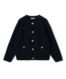 MACPHEE（マカフィー）の「ハイブリットコットン クルーネックカーディガン（カーディガン/ボレロ）」
