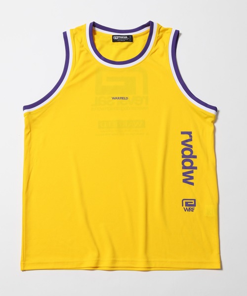 reversal.dogi.design.works（リバーサル・ドーギ・デザイン・ワークス）の「＜reversal/リバーサル＞WRF VERTICAL LINE TANK TOP（タンクトップ・メンズ・イエロー/レッド/ブラック・M/XL/L）」の3枚目の写真