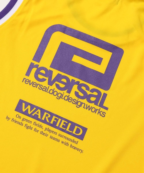 reversal.dogi.design.works（リバーサル・ドーギ・デザイン・ワークス）の「＜reversal/リバーサル＞WRF VERTICAL LINE TANK TOP（タンクトップ・メンズ・イエロー/レッド/ブラック・M/XL/L）」の15枚目の写真