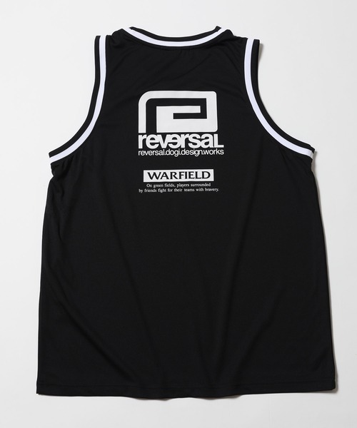 reversal.dogi.design.works（リバーサル・ドーギ・デザイン・ワークス）の「＜reversal/リバーサル＞WRF VERTICAL LINE TANK TOP（タンクトップ・メンズ・イエロー/レッド/ブラック・M/XL/L）」の8枚目の写真