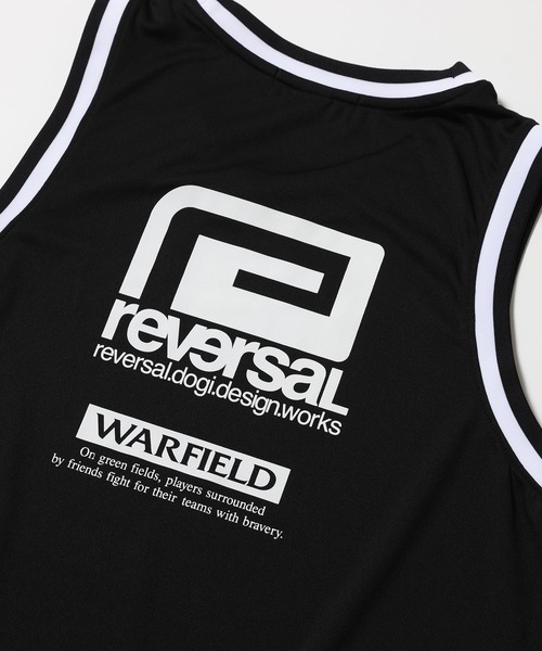 reversal.dogi.design.works（リバーサル・ドーギ・デザイン・ワークス）の「＜reversal/リバーサル＞WRF VERTICAL LINE TANK TOP（タンクトップ・メンズ・イエロー/レッド/ブラック・M/XL/L）」の9枚目の写真