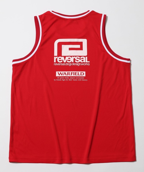 reversal.dogi.design.works（リバーサル・ドーギ・デザイン・ワークス）の「＜reversal/リバーサル＞WRF VERTICAL LINE TANK TOP（タンクトップ・メンズ・イエロー/レッド/ブラック・M/XL/L）」の20枚目の写真