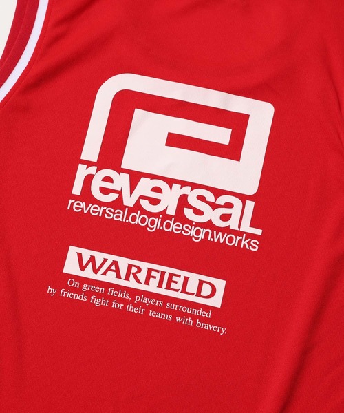 reversal.dogi.design.works（リバーサル・ドーギ・デザイン・ワークス）の「＜reversal/リバーサル＞WRF VERTICAL LINE TANK TOP（タンクトップ・メンズ・イエロー/レッド/ブラック・M/XL/L）」の21枚目の写真