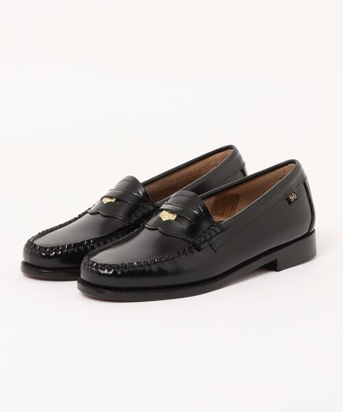 G.H.BASS(ジーエイチバス)の「G.H.BASS BA41010W Black Leather Sole / ペニーローファー 90周年記念モデル(ローファー・レディース・ブラック・6.5/7/7.5/6)」の1枚目の写真