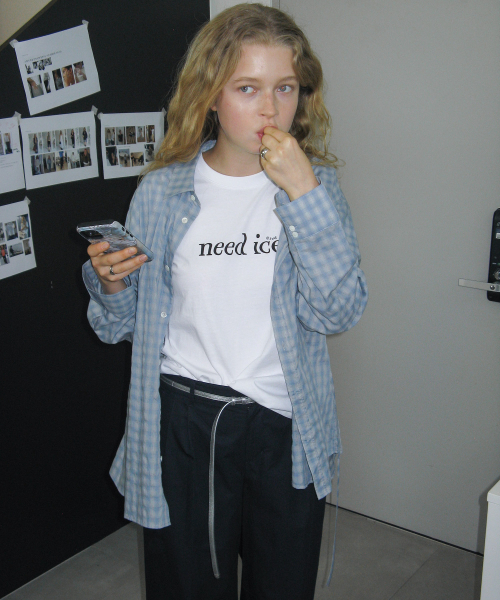 haag（ヘイグ）の「an ice t-sh (white)（Tシャツ/カットソー・レディース・その他・FREE）」の3枚目の写真