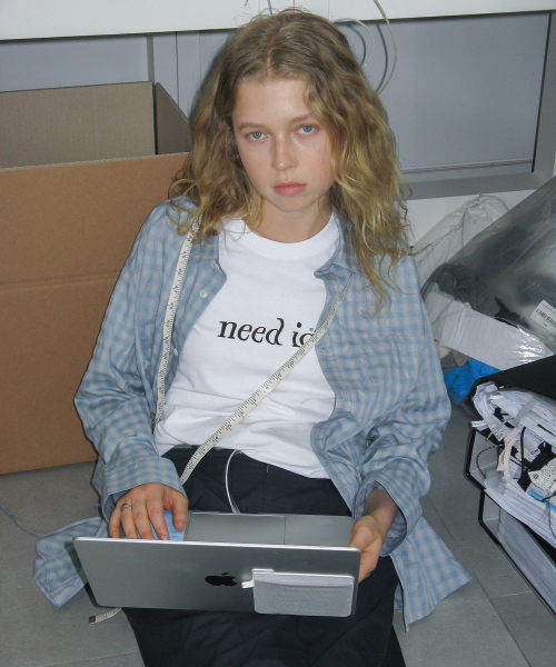 haag（ヘイグ）の「an ice t-sh (white)（Tシャツ/カットソー・レディース・その他・FREE）」の4枚目の写真