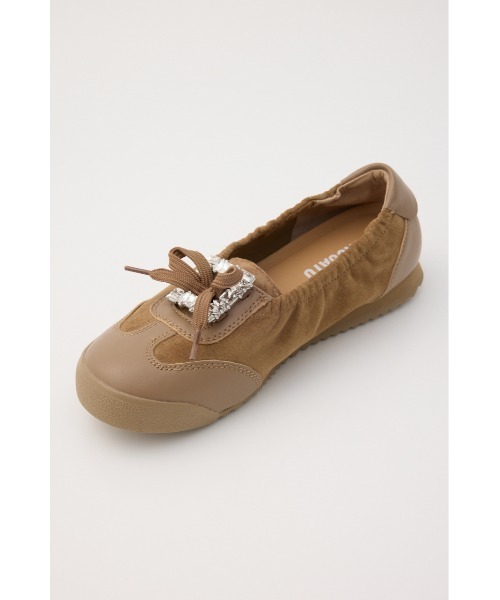 STACCATO(スタッカート)の「ローカットバレエスリッポン(スリッポン・レディース・ホワイト/ダークブラウン・24cm/23.5cm/23cm/22.5cm/24.5cm)」の4枚目の写真