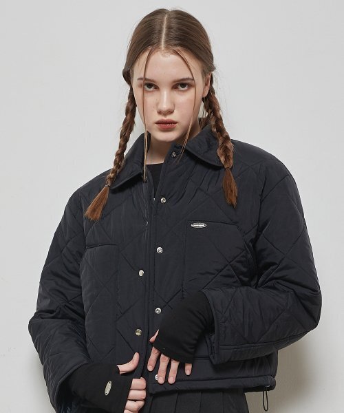 LUVISTRUE(ラヴイズトゥルー)の「OT QUILTING JACKET(BLACK)(ダウンジャケット/コート・レディース・その他・FREE)」の1枚目の写真