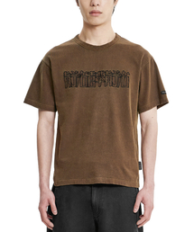 AJOBYAJO | [RWK] CN Logo Washed T-Shirt [BROWN](Tシャツ/カットソー)