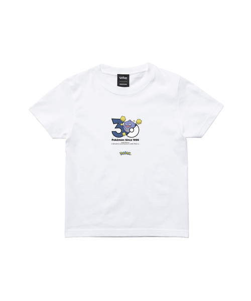 ZOZOSPOT(ゾゾスポット)の「Pokemon 30th Anniversary 1025 T-shirt 「ドガース」(Tシャツ/カットソー・レディース・ホワイト・SMALL/110cm/120cm/130cm/140cm/150cm/160cm/MEDIUM/LARGE/X-LARGE/XX-LARGE/XXX-LARGE/100cm)」の2枚目の写真