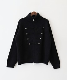 ナポレオンスタンドニットジャケット