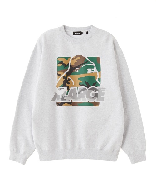 XLARGE(エクストララージ)の「PATTERN OG CREWNECK SWEATSHIRT(スウェット・メンズ・ブラック/ネイビー/アッシュ・XL/L/M/S)」の4枚目の写真