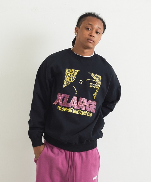 XLARGE(エクストララージ)の「PATTERN OG CREWNECK SWEATSHIRT(スウェット・メンズ・ブラック/ネイビー/アッシュ・XL/L/M/S)」の7枚目の写真