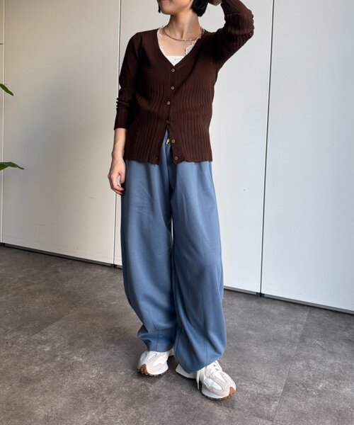 Jena espace merveilleux(ジェナ エスパスメルヴェイユ)の「【PalinkA/パリンカ】ダンボールカーブパンツ(その他パンツ・レディース・ライトグレー/ブルー・FREE)」の7枚目の写真