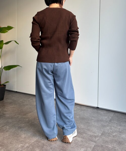 Jena espace merveilleux(ジェナ エスパスメルヴェイユ)の「【PalinkA/パリンカ】ダンボールカーブパンツ(その他パンツ・レディース・ライトグレー/ブルー・FREE)」の9枚目の写真