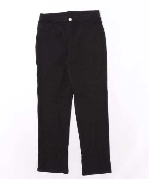 BELLUNA PLUS(ベルーナ)の「ふんわりなめらか裏ベロアパンツ70丈(その他パンツ・レディース・ブラック・X-LARGE/SMALL/LARGE)」の1枚目の写真