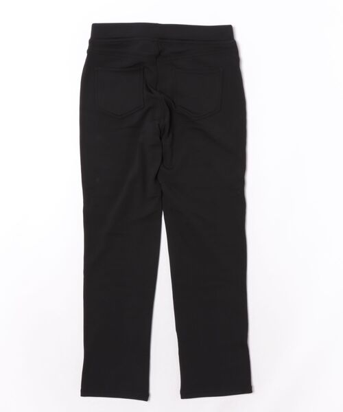 BELLUNA PLUS(ベルーナ)の「ふんわりなめらか裏ベロアパンツ70丈(その他パンツ・レディース・ブラック・X-LARGE/SMALL/LARGE)」の2枚目の写真