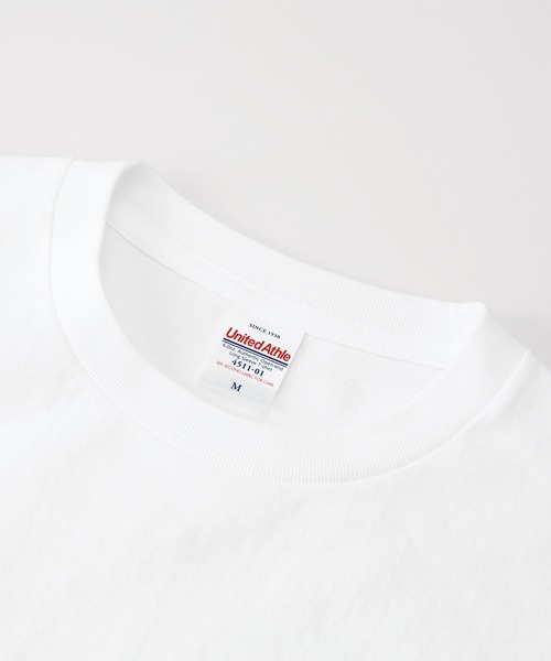United Athle(ユナイテッドアスレ)の「【United Athle】6.0オンス オーセンティック オープンエンド ヘヴィーウェイト ロングスリーブ Tシャツ ロンT 4511(Tシャツ/カットソー・メンズ・ホワイト/ブラック・L/XL/S/M)」の4枚目の写真
