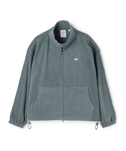 DANTON（ダントン）の「Men’s Micro Fleece Zip Up Blouson（ブルゾン・メンズ・ブラック/チャコール/グレイッシュベージュ・S/M/L/XL）」の2枚目の写真