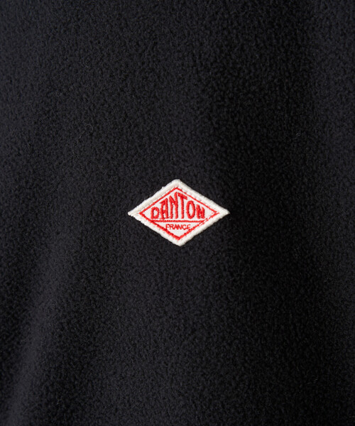 DANTON（ダントン）の「Men’s Micro Fleece Zip Up Blouson（ブルゾン・メンズ・ブラック/チャコール/グレイッシュベージュ・S/M/L/XL）」の13枚目の写真