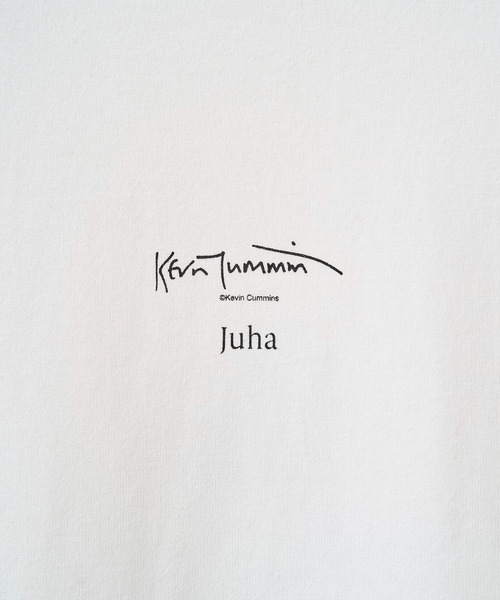 Juha(ユハ)の「PATTI SMITH PHOTO TEE by KEVIN CUMMINS(Tシャツ/カットソー・メンズ・ホワイト/ブラック・3/4)」の7枚目の写真