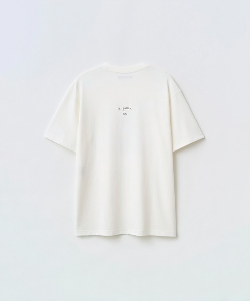 Juha(ユハ)の「PATTI SMITH PHOTO TEE by KEVIN CUMMINS(Tシャツ/カットソー・メンズ・ホワイト/ブラック・3/4)」の4枚目の写真