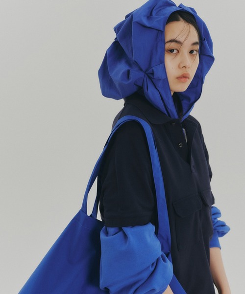NON TOKYO（ノントーキョー）の「POCKET UV POLO SHIRT（ポロシャツ・レディース・レッド/ネイビー・2/1）」の4枚目の写真