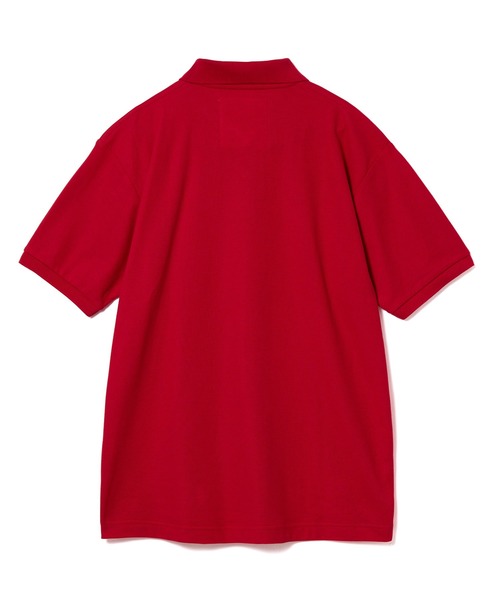 NON TOKYO（ノントーキョー）の「POCKET UV POLO SHIRT（ポロシャツ・レディース・レッド/ネイビー・2/1）」の6枚目の写真