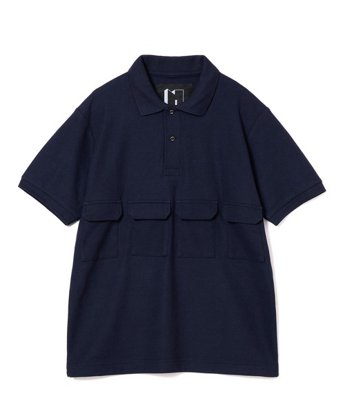 NON TOKYO（ノントーキョー）の「POCKET UV POLO SHIRT（ポロシャツ・レディース・レッド/ネイビー・2/1）」の7枚目の写真