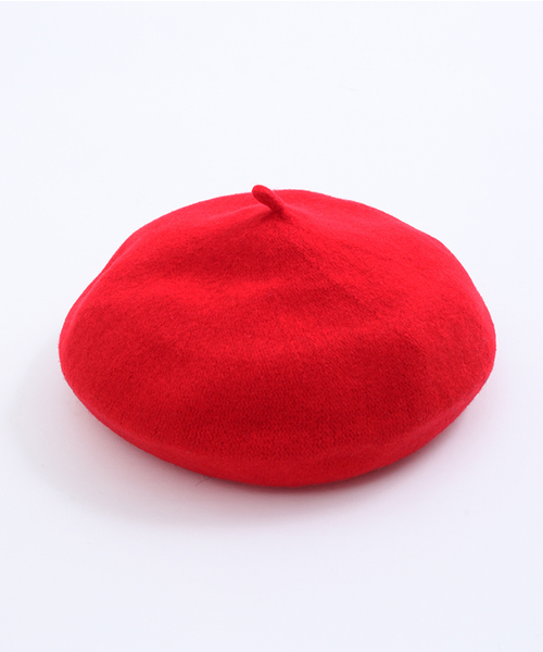 MERLOT（メルロー）の「ウールベレー帽0967（ハンチング/ベレー帽・レディース・ブラウン/グリーン/ブラック/カーキ/チャコールグレー/ネイビー/オレンジ/レッド/グレー/ワインレッド/アイボリー/チェリーピンク/ベージュ・FREE）」の11枚目の写真