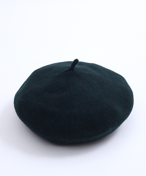 MERLOT（メルロー）の「ウールベレー帽0967（ハンチング/ベレー帽・レディース・ブラウン/グリーン/ブラック/カーキ/チャコールグレー/ネイビー/オレンジ/レッド/グレー/ワインレッド/アイボリー/チェリーピンク/ベージュ・FREE）」の8枚目の写真