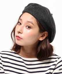 MERLOT | ウールベレー帽0967(ハンチング/ベレー帽)