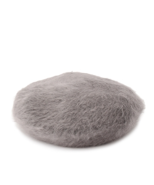 AG by aquagirl(エージーバイアクアガール)の「起毛ウール混ベレー帽(ハンチング/ベレー帽・レディース・ベージュ/グレー/ブルー/ブラック・00)」の2枚目の写真