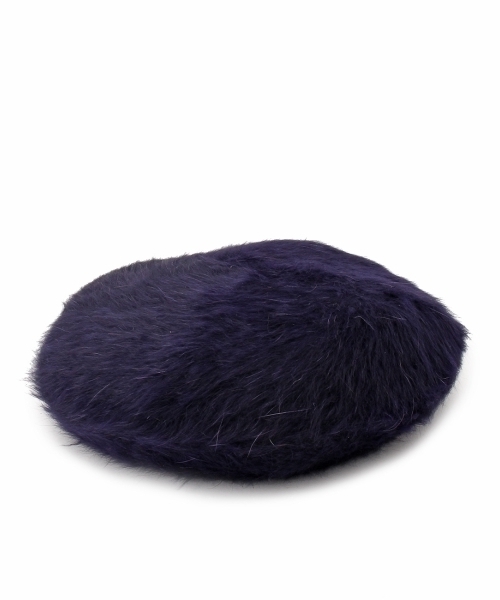 AG by aquagirl(エージーバイアクアガール)の「起毛ウール混ベレー帽(ハンチング/ベレー帽・レディース・ベージュ/グレー/ブルー/ブラック・00)」の4枚目の写真